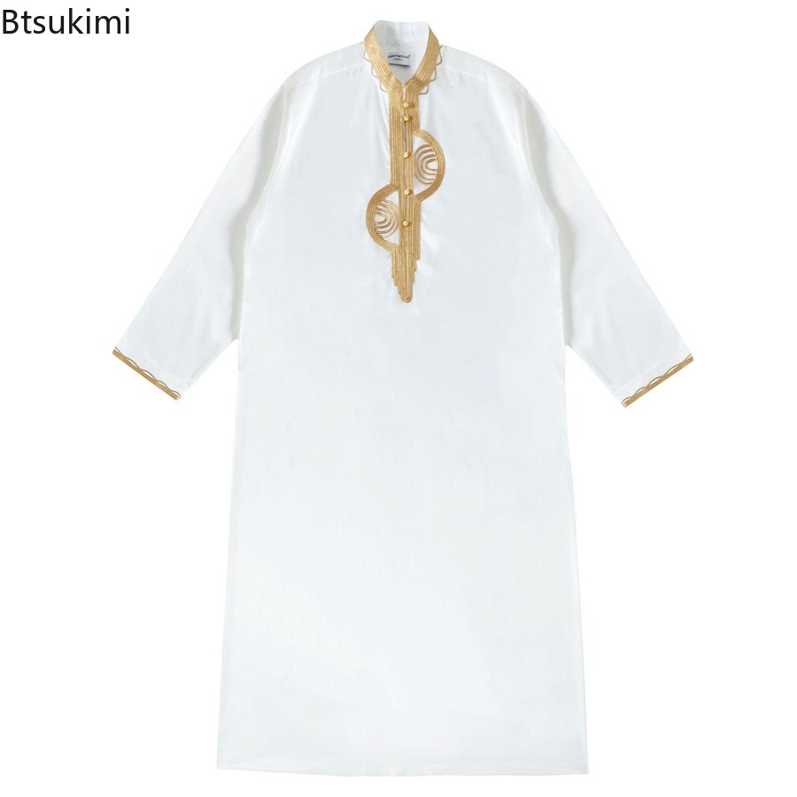Kurta Men Cotton - Ropa Musulmana para Hombre de Medio