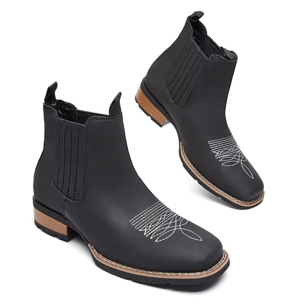 Ethnic Fashion In - Botas vaqueras de hombre con puntera