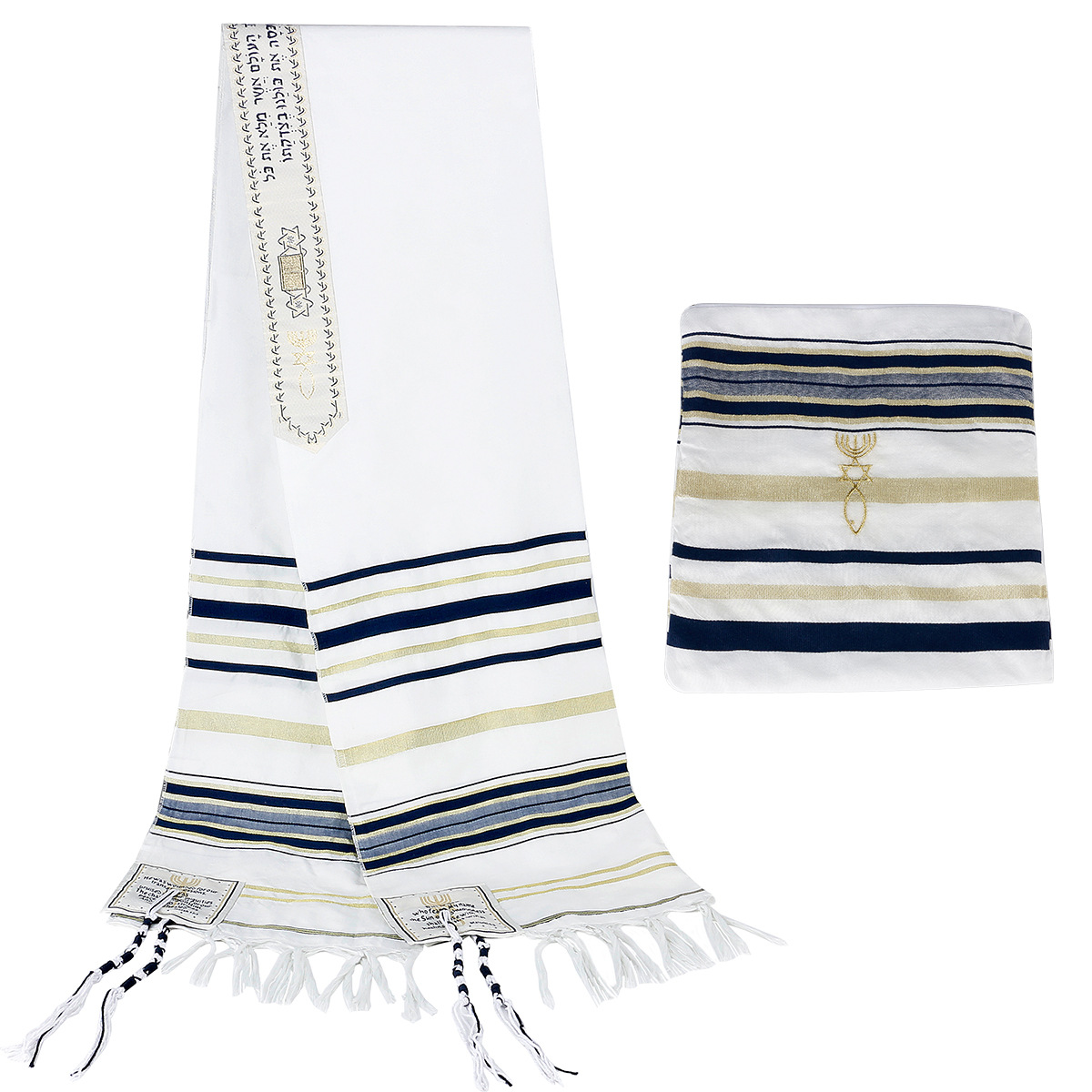 Talit Judío, Manto de Oración  - Ethnic Fashion For Men reseña y precio