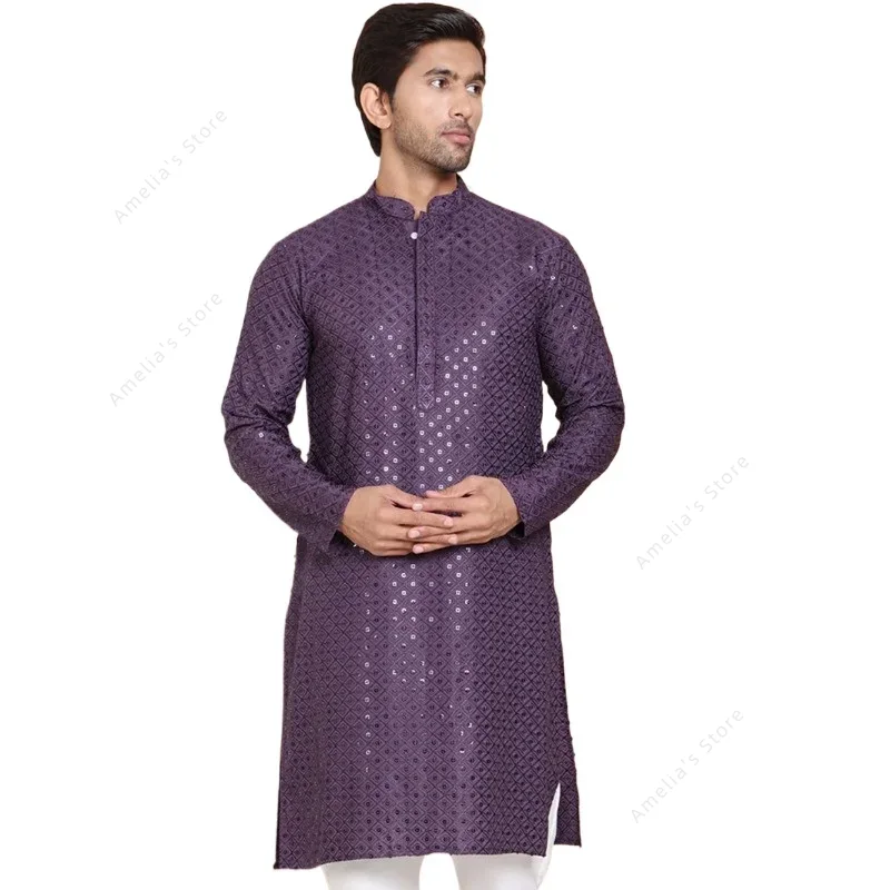 Túnica india Kurta para hombre - Kurta Men Cotton reseña y precio