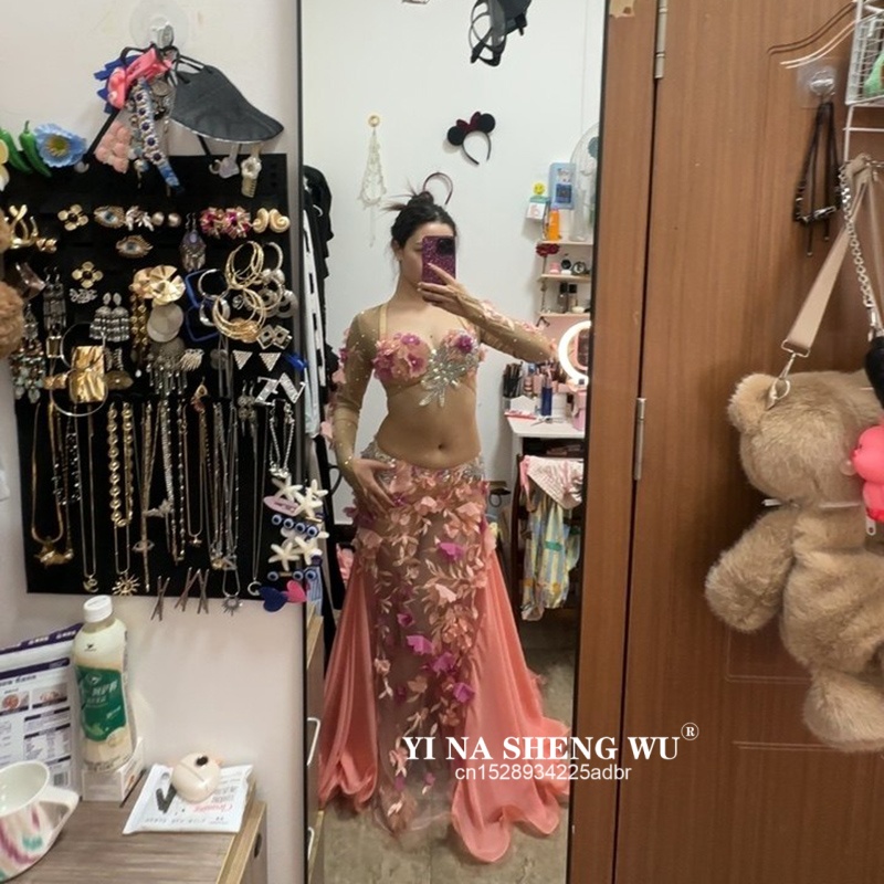 Traje de danza del vientre per - Ethnic Fashion India reseña y precio