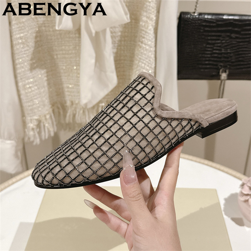 Zapatillas planas de encaje br - Ethnic Fashion In reseña y precio
