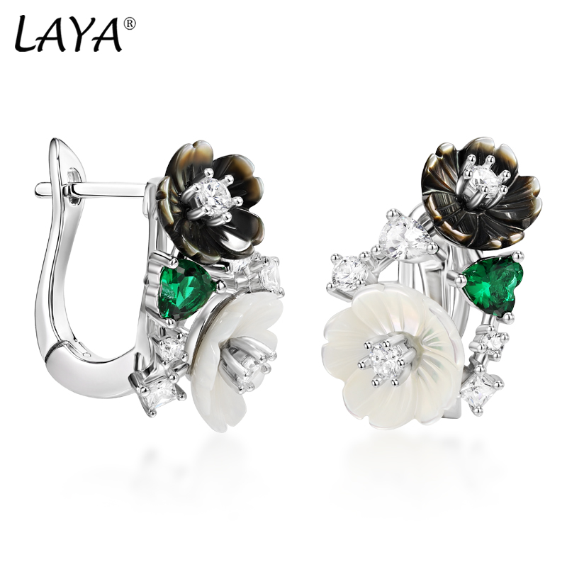 Laya-pendientes de plata de le - Ethnic Fashion Trend reseña y precio