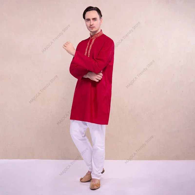 Vestido indio para hombre, cam - Kurta Men Cotton reseña y precio