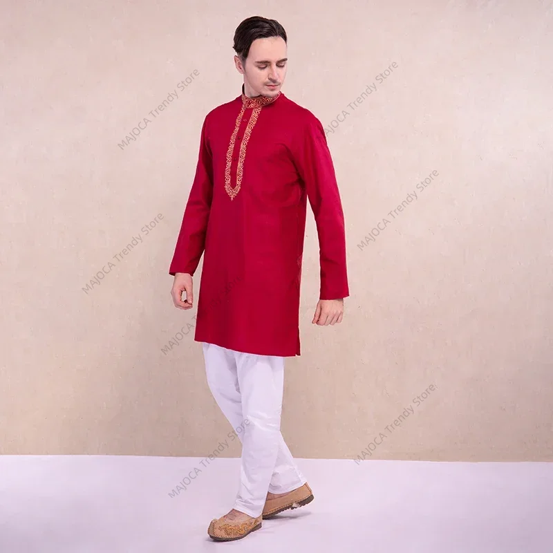 Vestido indio para hombre, cam - Kurta Men Cotton reseña y precio