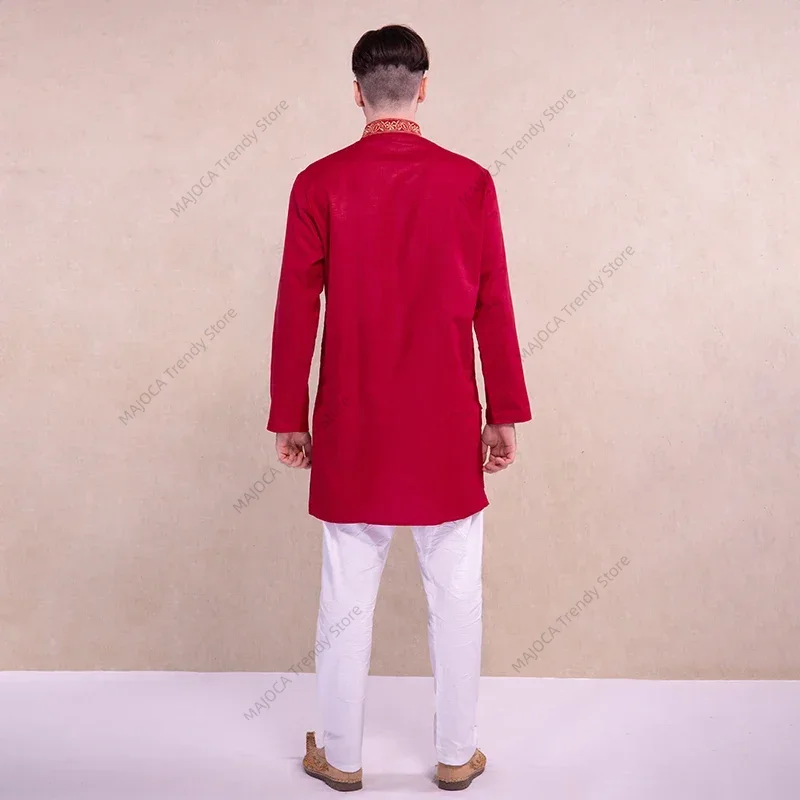 Vestido indio para hombre, cam - Kurta Men Cotton reseña y precio