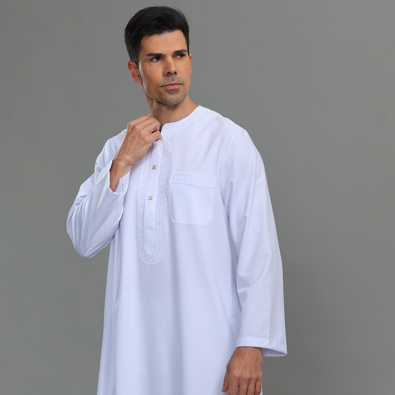 Túnica Kaftan Thobe para Hombr - Kurta Men Cotton reseña y precio