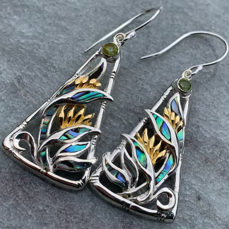 Pendientes Colgantes con Patró - Ethnic Fashion Trend reseña y precio