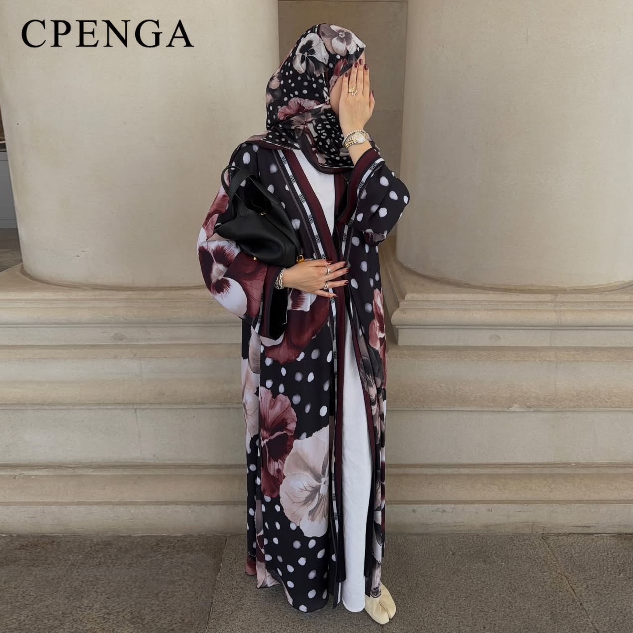 Abaya Hijab de Dos Piezas con  - Ethnic Gown reseña y precio
